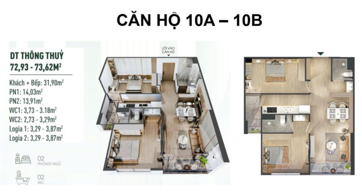 Can 10A 10B chung cu the fibonan