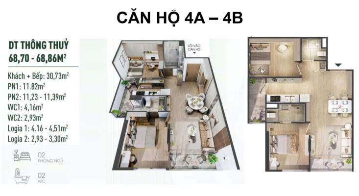 Can 4A 4B chung cu the fibonan